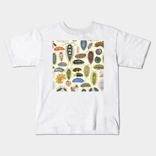 Crazy Isopod Pattern Kids T-Shirt